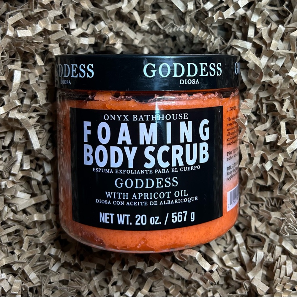 ONYX BATHHOUSE
Foaming Body scrub (GODDESS)